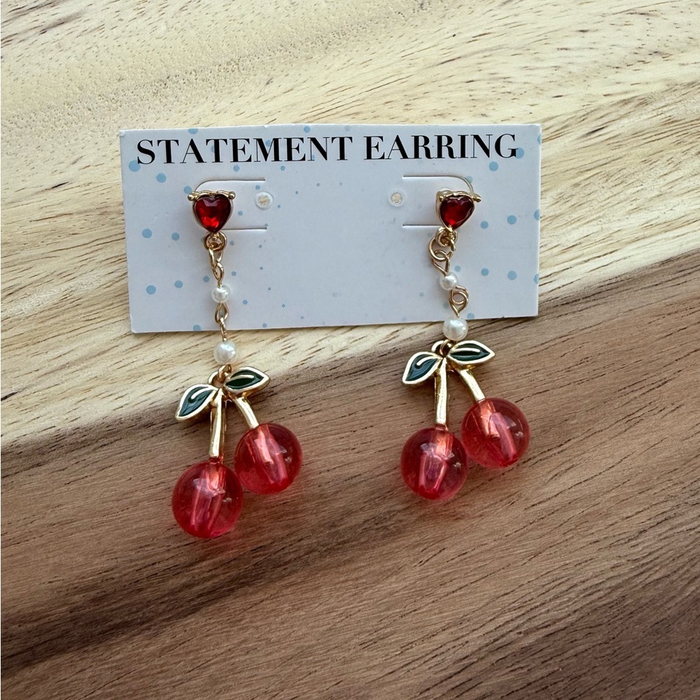 Cherry Dangle Earrings